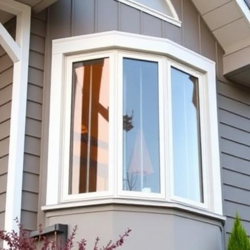 Window being installed during a renovation project